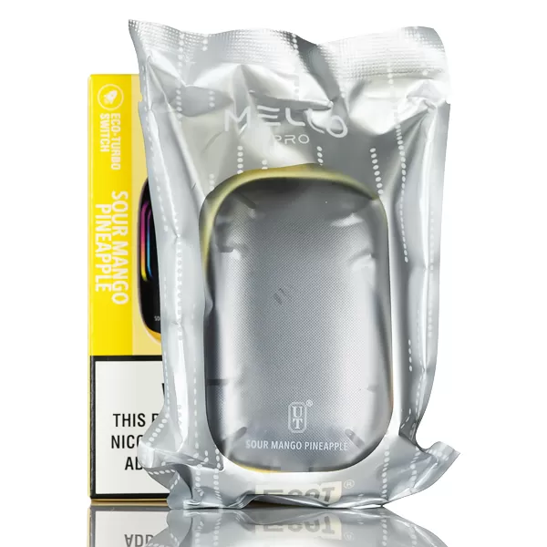 Flum Mello Pro 50K 50000 Puffs Disposable Vape - Sour Mango Pineapple - Image 2