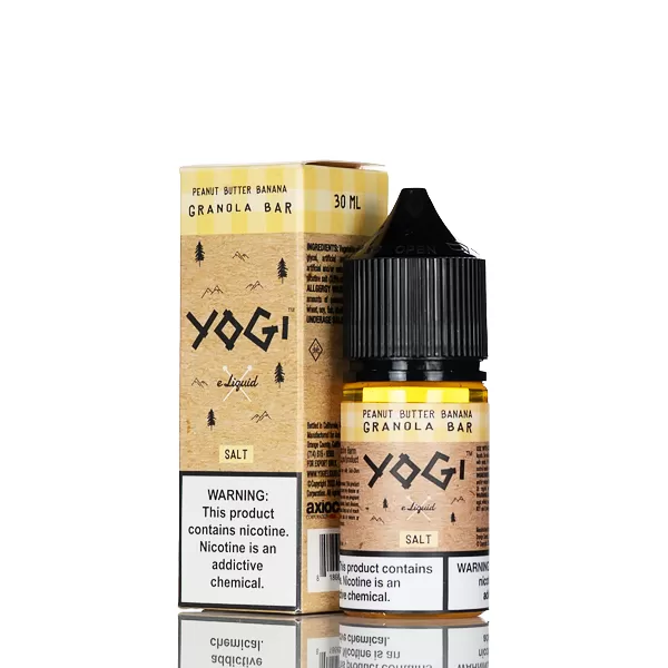 Yogi Salt Nic - Peanut Butter Banana Granola Bar - 30mL - 50mg
