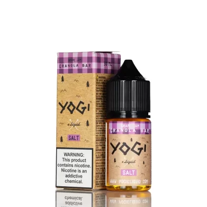 Yogi Salt Nic - Grape Jam Granola Bar - 30mL - 35mg