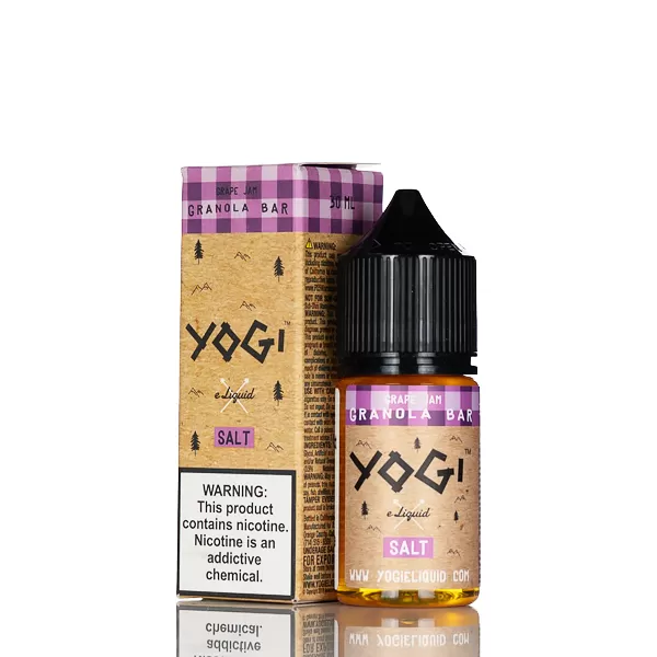 Yogi Salt Nic - Grape Jam Granola Bar - 30mL - 35mg