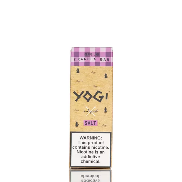 Yogi Salt Nic - Grape Jam Granola Bar - 30mL - 35mg - Image 3