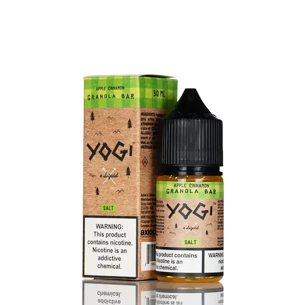 Yogi Salt Nic - Apple Cinnamon Granola Bar - 30mL - 35mg