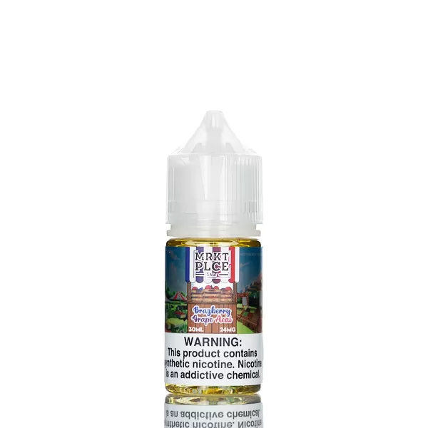 MRKT PLCE Nic Salt - Brazberry Grape Acai - 30mL - 24mg