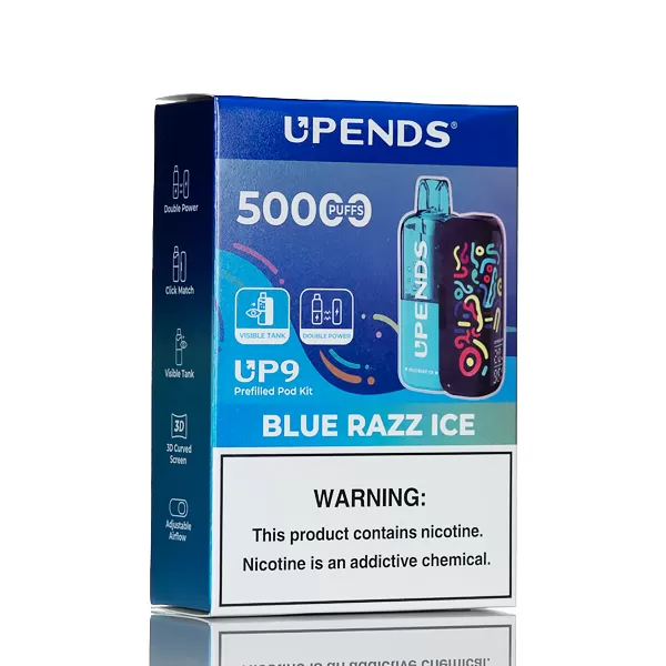 UPENDS UP9 50K 50000 Puffs Disposable Kit - 20mL - Peach Mango Watermelon - Image 3