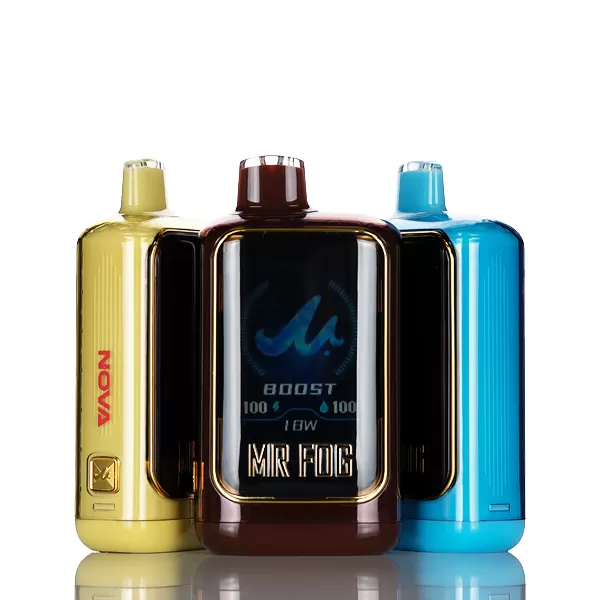 Mr Fog Nova 36K Puffs Disposable Vape - (Mellow Man) Blue Raspberry