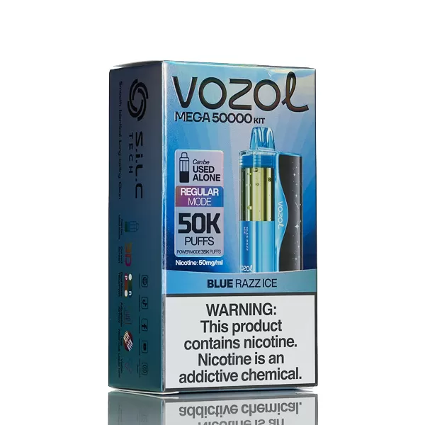 Vozol MEGA 50K 50000 Puffs Disposable Kit - 18mL - Watermelon Razz - Image 3