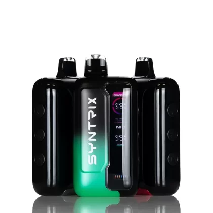 SYNTRIX x Pod Juice Ghost It 40K 40000 Puffs Disposable Vape - 14mL - Watermelon Apple Gush