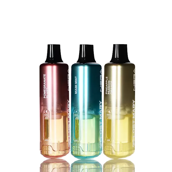 Lost Mary Nera Fullview 70K Puffs Disposable Pods - 5% - Juicy Peach Ice