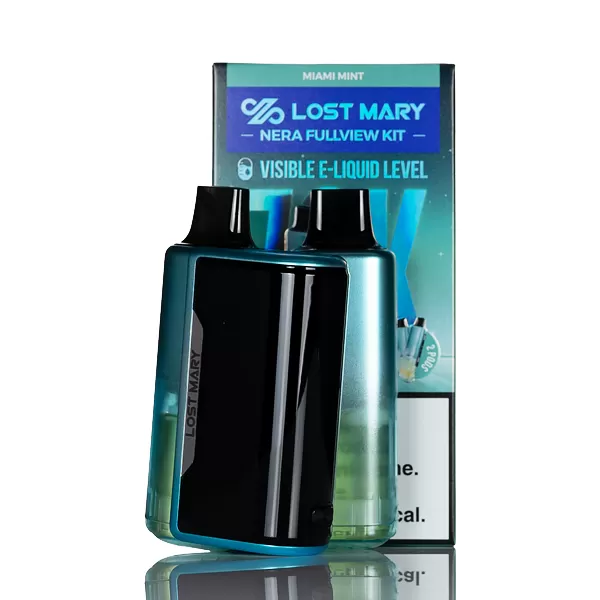 Lost Mary Nera Fullview 70K Puffs Disposable FULL KIT - 24mL - Miami Mint & Winter Mint (Double Flavors) - Image 2