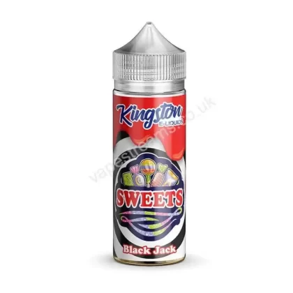 Black Jack E-Liquid Shortfill by Kingston Sweets