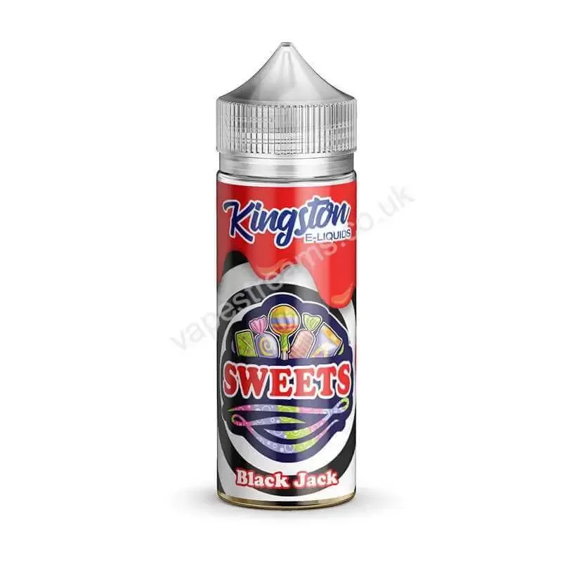 Black Jack E-Liquid Shortfill by Kingston Sweets