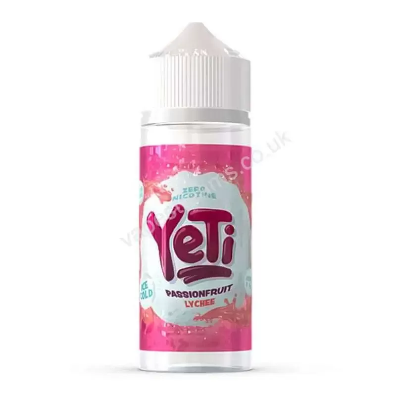 YeTi Passionfruit Lychee E-Liquid Shortfill