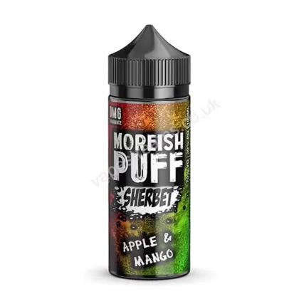 Apple & Mango E-Liquid Shortfill by Moreish Puff Sherbet