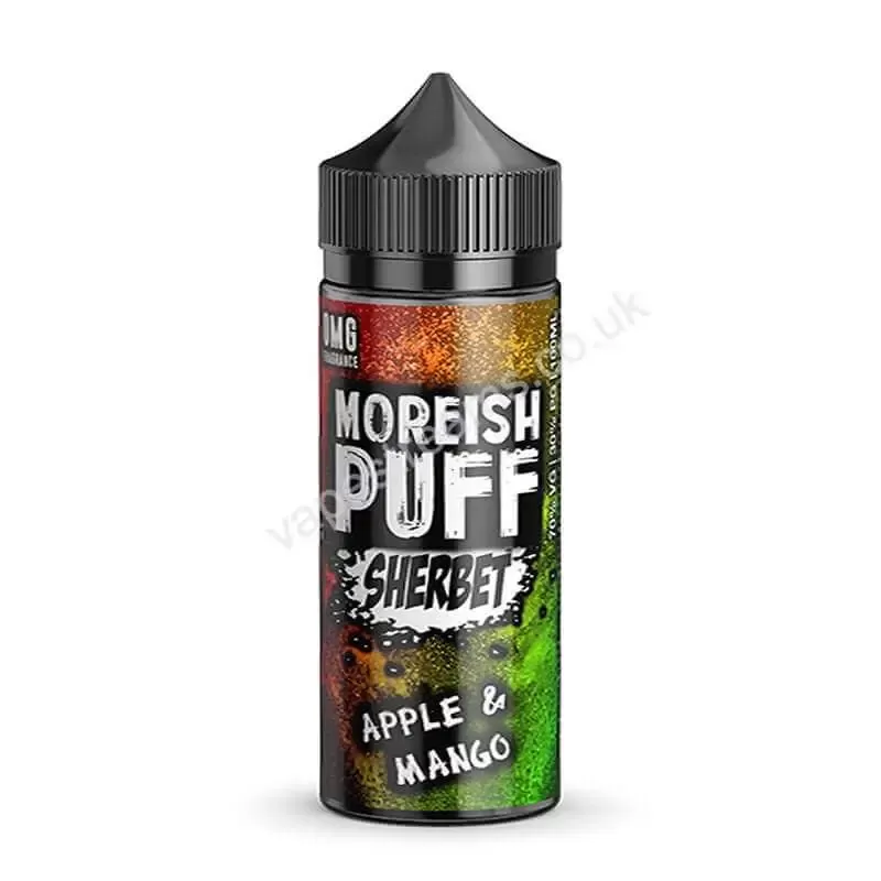 Apple & Mango E-Liquid Shortfill by Moreish Puff Sherbet