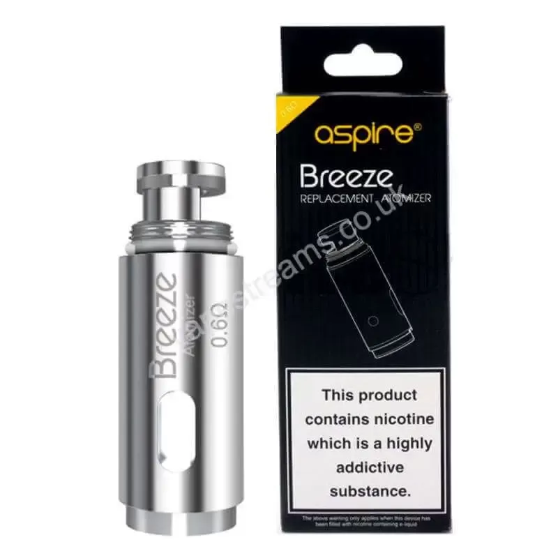 Aspire Breeze Vape Atomizer Replacement Coil Heads - Image 2