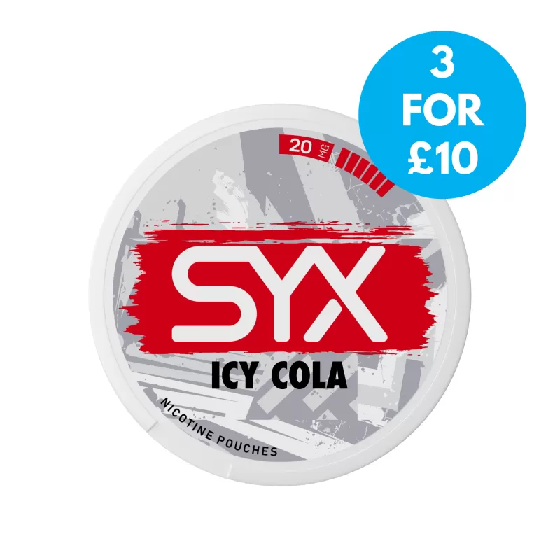 SYX Snus 20mg Nicotine Pouches