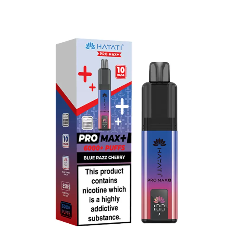 Hayati Pro Max + 6000 Prefilled Pod Kit (10mg) - Image 3