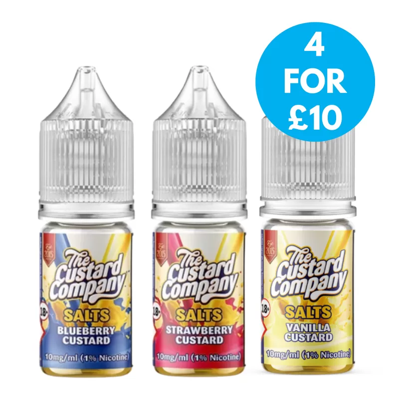 The Custard Company 10mg Nic Salt