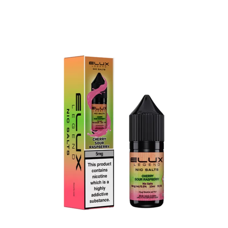 Box Of 10 – 5mg (0.5%) Elux Legend Nic Salts Multipack - Image 3