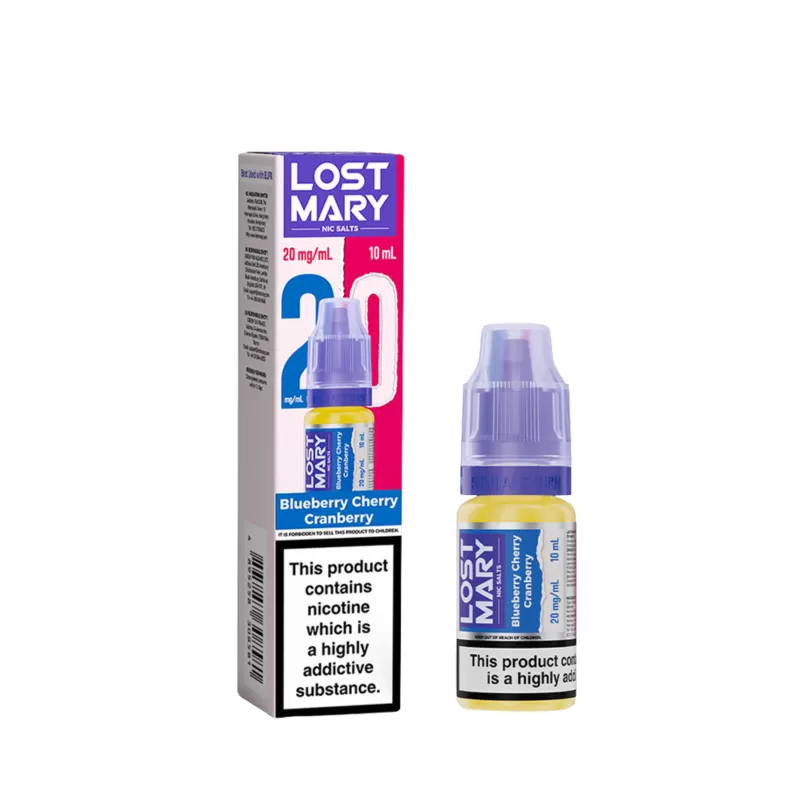 Box Of 10 – Lost Mary 20mg (2%) Nicotine Salt E-Liquid 10ml - Image 2