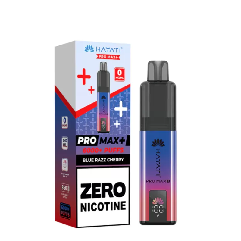 0mg Hayati Pro Max + 6000 Prefilled Pod Kit – Nicotine Free