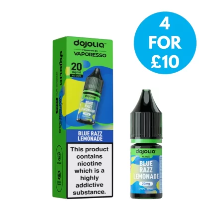 FREE Vaporesso Dojoliq 20mg (2%) Nic Salt E-liquid