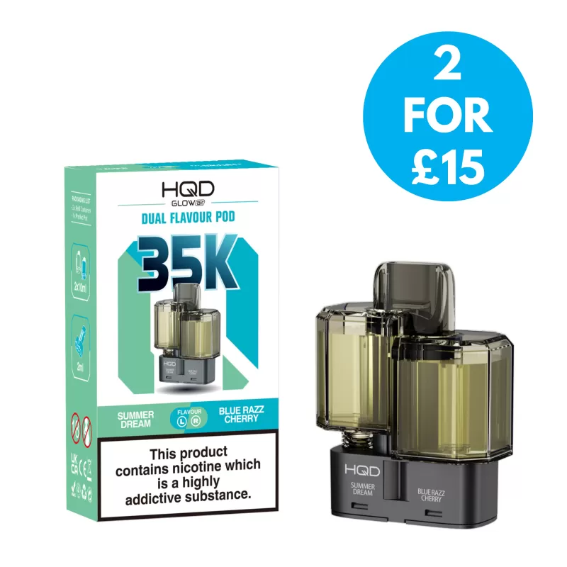 HQD Glow Air 35k Prefilled Pods
