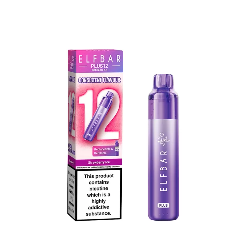 Elf Bar Plus 12 Prefilled Pod Vape Kit - Image 3