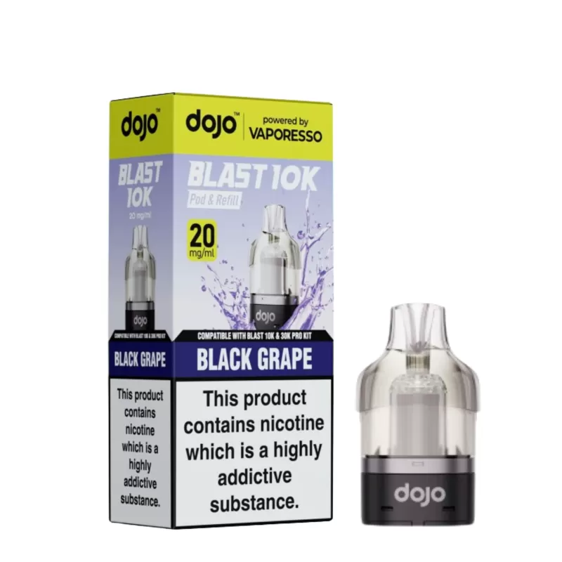 Box Of 5 – 20mg Vaporesso Dojo Blast 10k/Dojo Blast 30k Refill Pack - Image 2