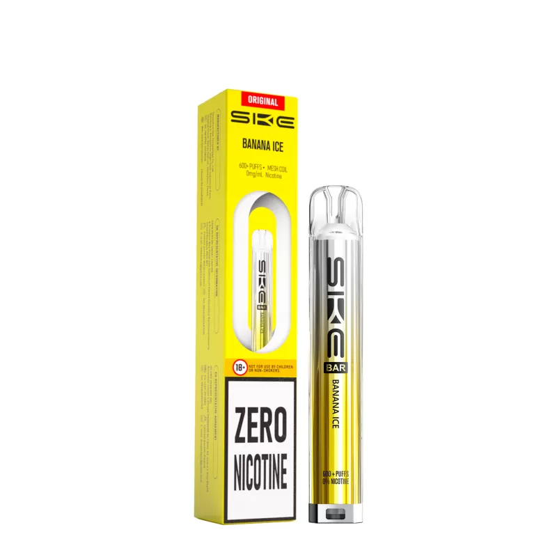 Box Of 10 – SKE Crystal Bar 600 0mg (0%) Prefilled Vape Kit – Nicotine Free - Image 2