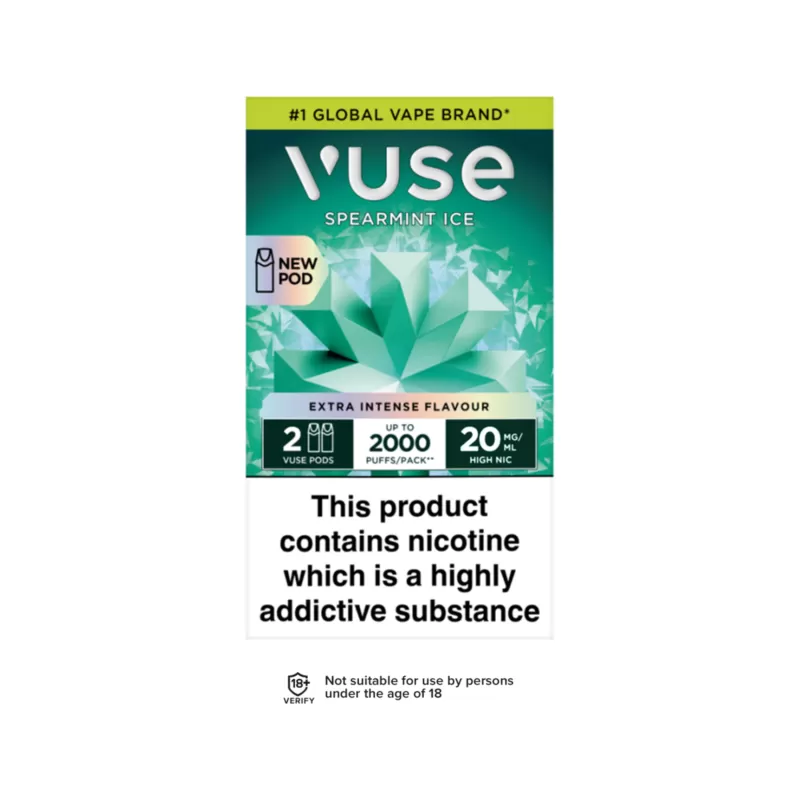 Vuse Intense Refill Pack 20mg (2.0%) - Image 2
