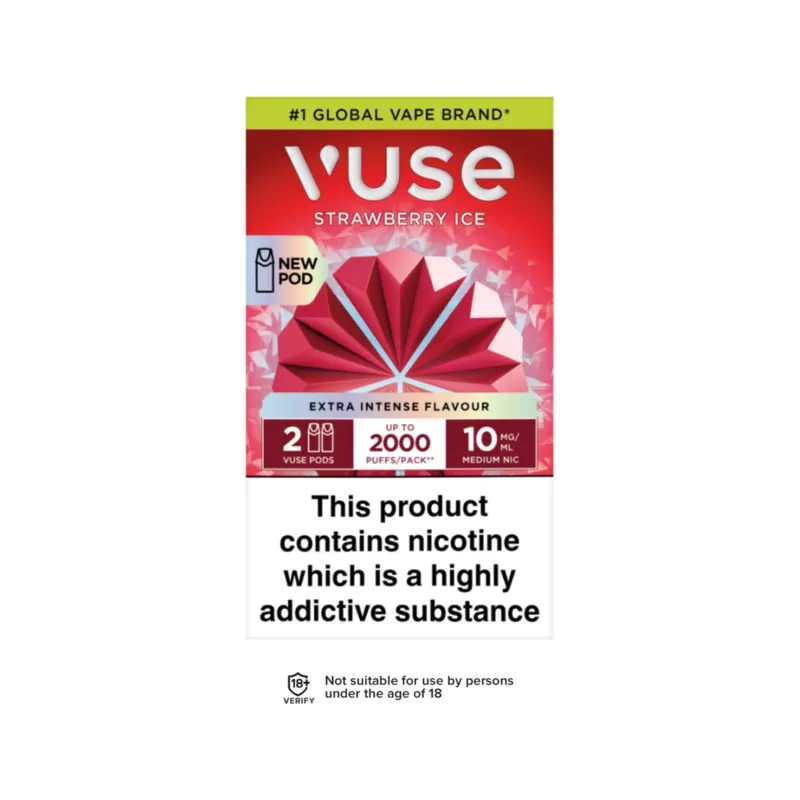 Vuse Intense Refill Pack 20mg (2.0%) - Image 3