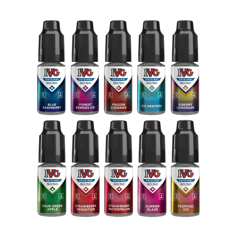 IVG E-Liquid 50/50 Freebase 6mg (0.6%) - Image 2