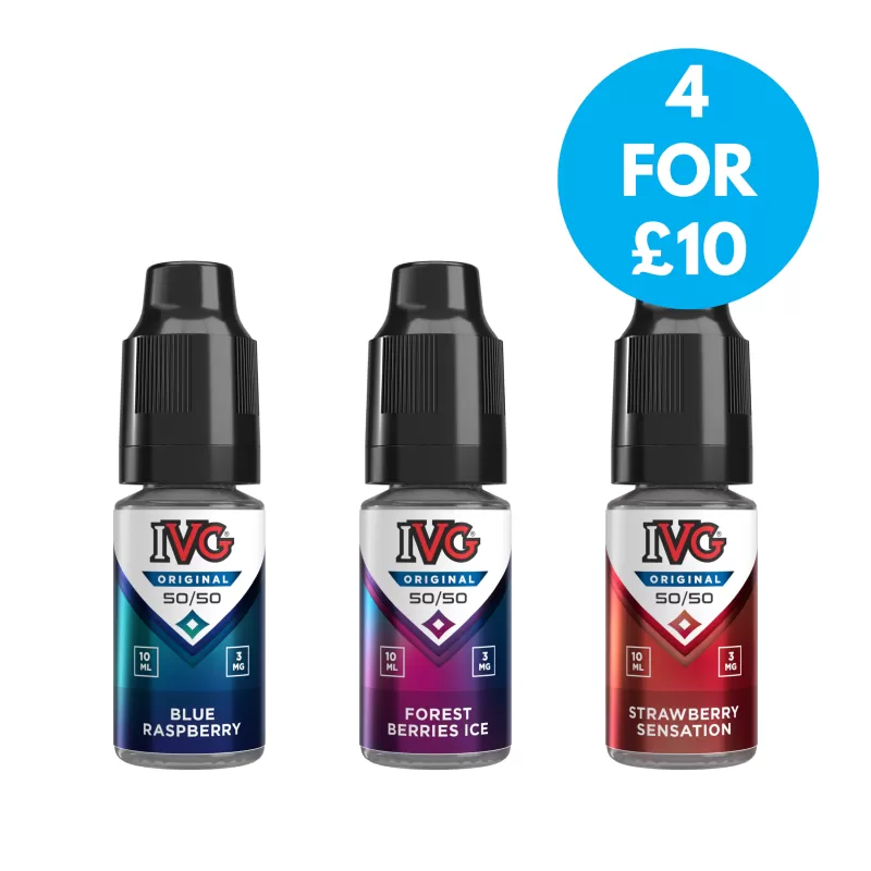 IVG E-Liquid 50/50 Freebase 3mg (0.3%)