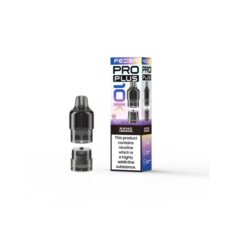 Feoba Pro Plus 10k Refill Pack 20mg (2%) - Image 2