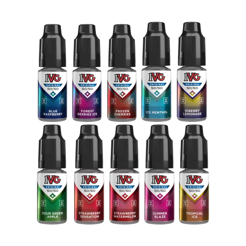 IVG E-Liquid 50/50 Freebase 12mg (1.2%) - Image 2