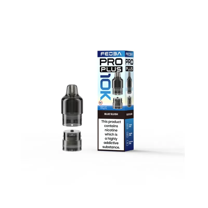 Feoba Pro Plus 10k Refill Pack 20mg (2%) - Image 3
