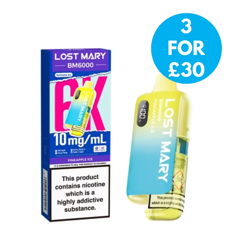 Lost Mary BM6000 10mg (1%) Prefilled Pod Kit