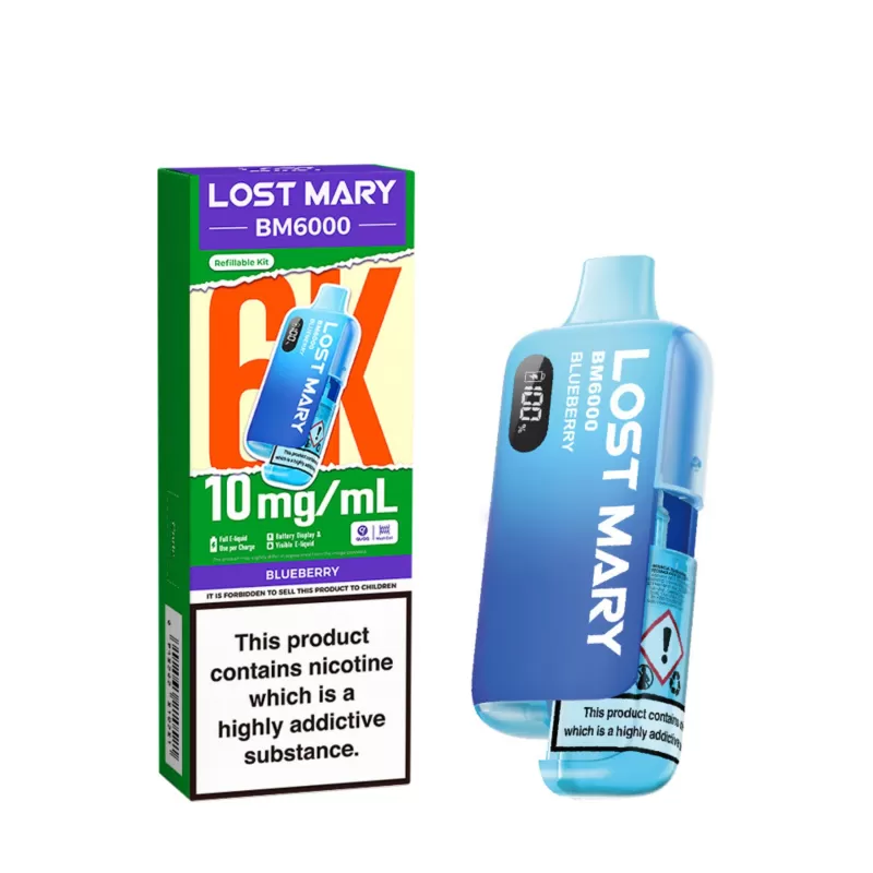 Lost Mary BM6000 10mg (1%) Prefilled Pod Kit - Image 2