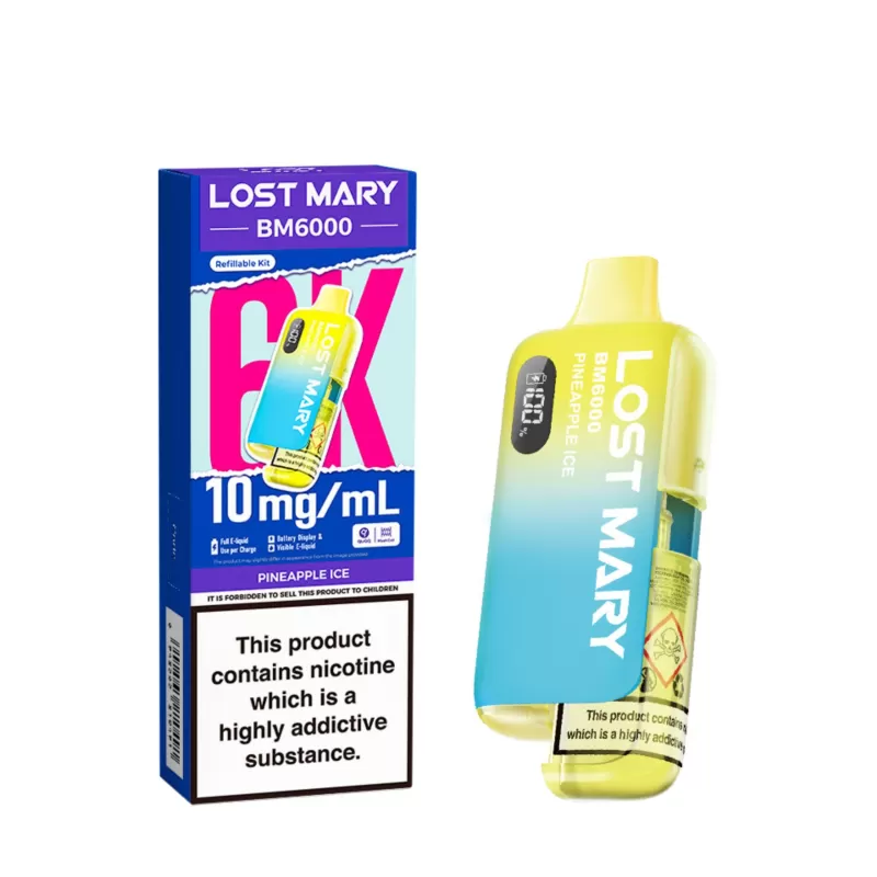 Lost Mary BM6000 10mg (1%) Prefilled Pod Kit - Image 3