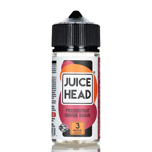 Juice Head TFN E-Liquid - Passionfruit Orange Guava - 100ml - 3mg - Image 2