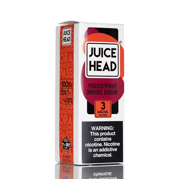 Juice Head TFN E-Liquid - Passionfruit Orange Guava - 100ml - 3mg - Image 3