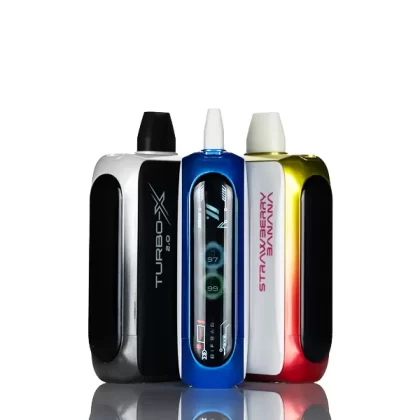 RifBar Turbo X 25K 25000 Puffs Disposable Vape - 20mL - Black Ice