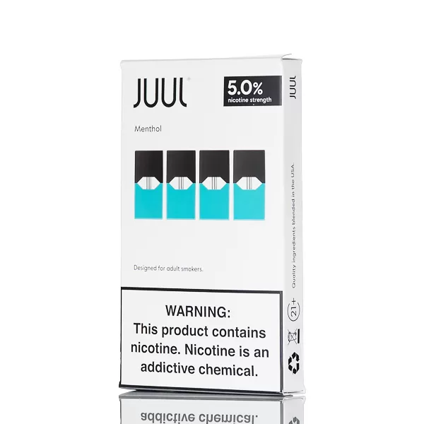 JUUL 5% Nicotine Pods - Pack of 4 - Menthol 5% - Image 2
