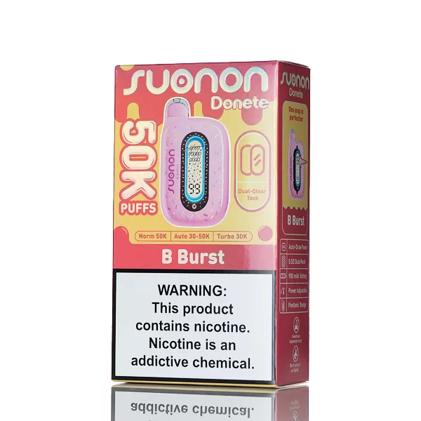 Suonon Donete 50K 50000 Puffs Disposable Vape - 20mL - Blackberry Fab - Image 3