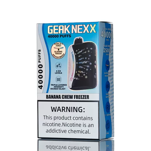GEAK NEXX 40K 40000 Puffs Disposable Vape - 20mL - Peach Lychee Freeze - Image 2