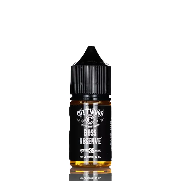 Cuttwood Salt Nic - Boss Reserve - 30ml - 35mg - Image 2