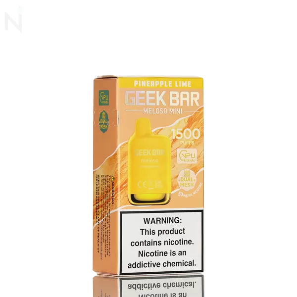 Geek Bar Meloso Mini 1500 Puffs Disposable Vape - 5mL - Miami Mint - Image 3
