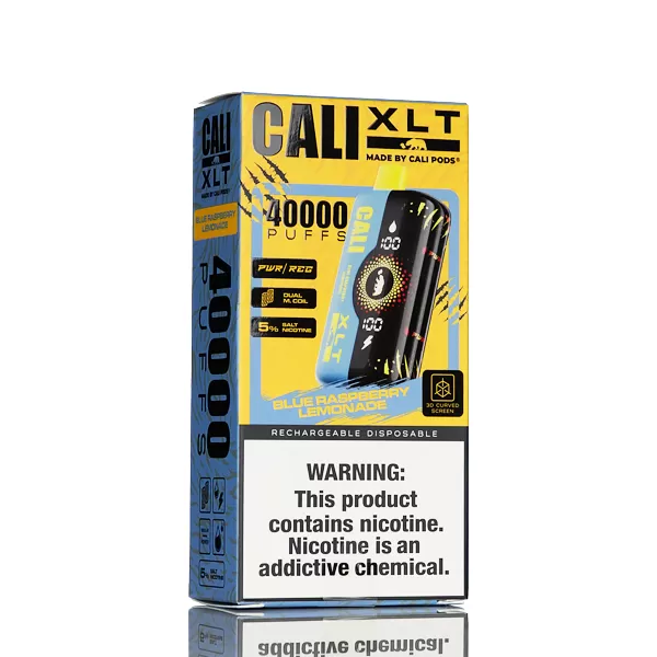 Cali XLT 40K 40000 Puffs Disposable Vape - 25mL - Menthol - Image 3