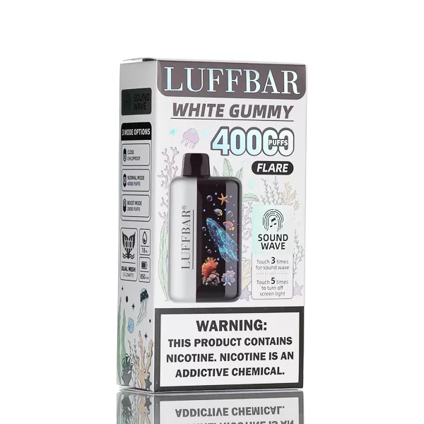 LuffBar Flare 40K Puffs Disposable Vape - 18mL - Sour Apple Ice - Image 3